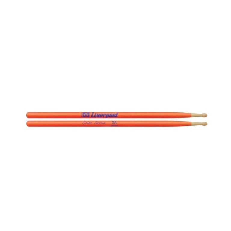 Baquetas Liverpool Luminous 5A MC5AML Naranja
