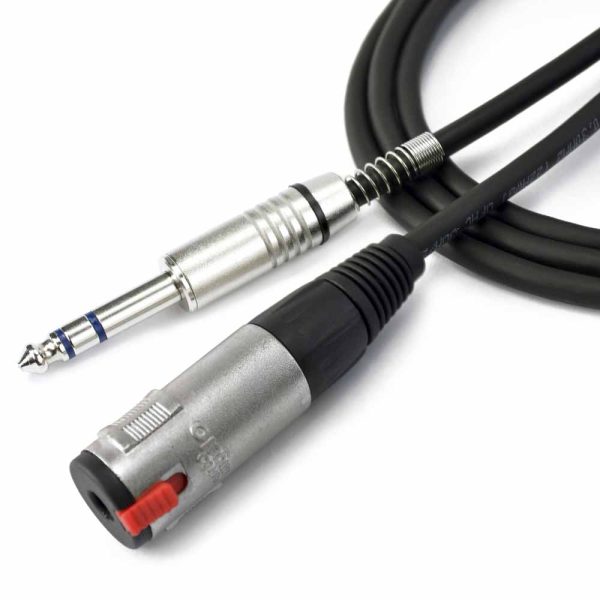Cable Santo Angelo AC19 Plug Stereo Jack Hembra 3MTS