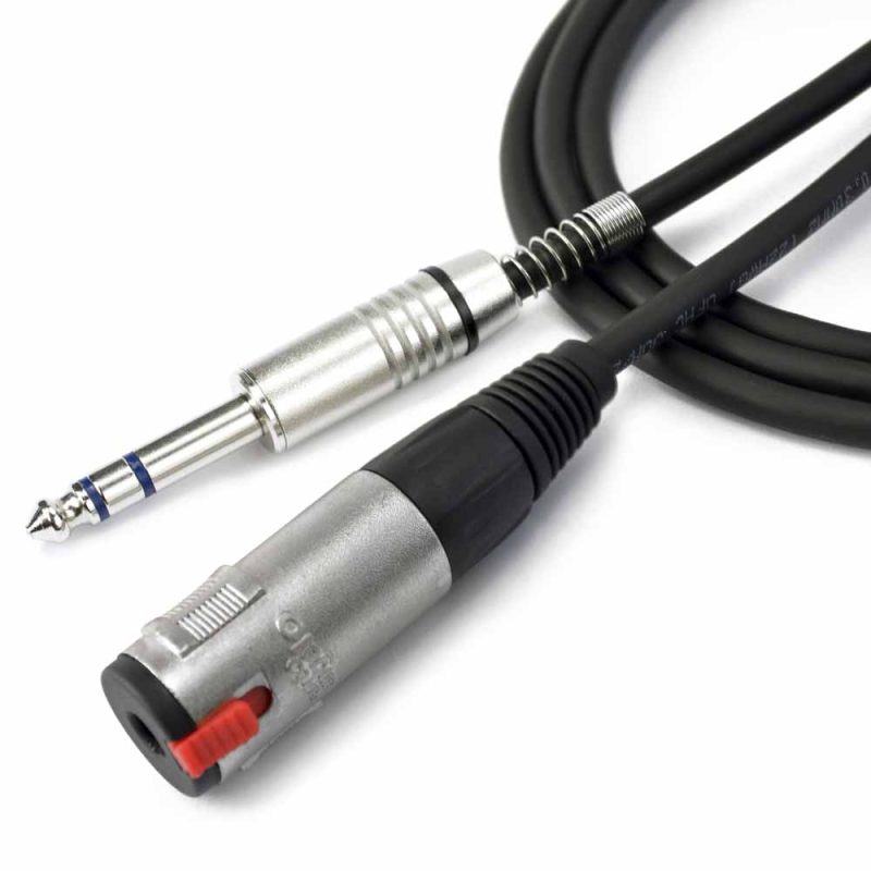 Cable Santo Angelo AC19 Plug Stereo Jack Hembra 3MTS