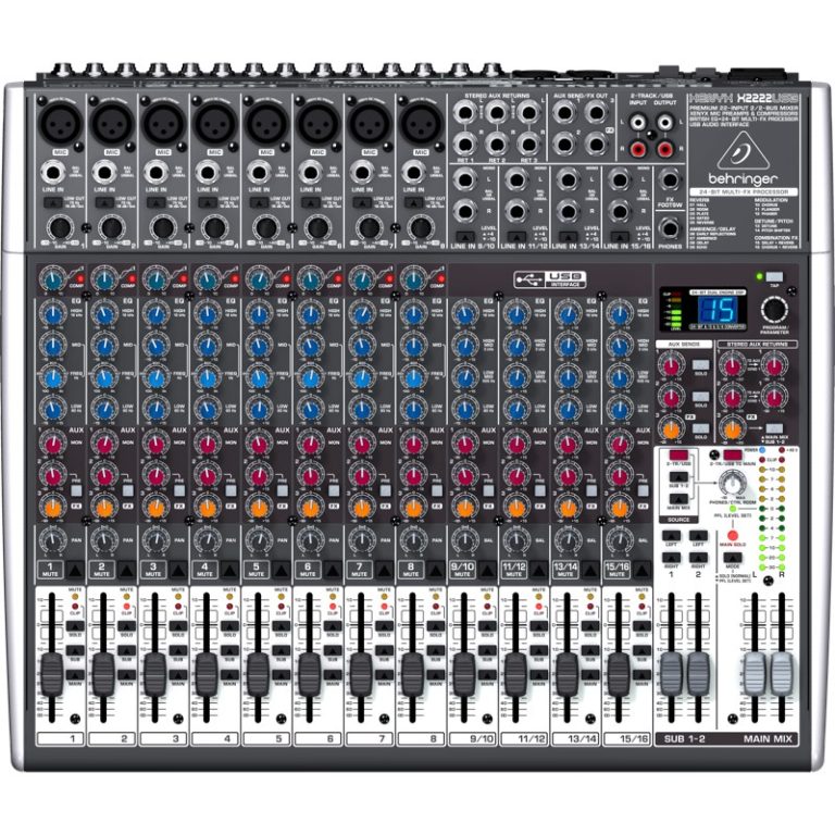 Consola Behringer Xenyx 2222USB