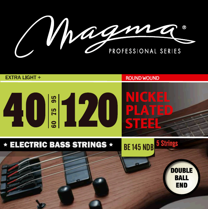 Cuerda MAGMA Bajo BE145N 0.40 5CUERDAS