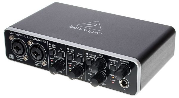 Interface Behringer UMC204HD