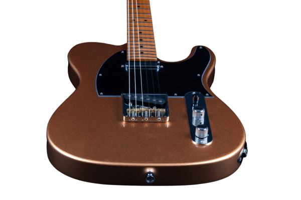 Guitarra Eléctrica JET JT-30 Elite HS Gold con Funda
