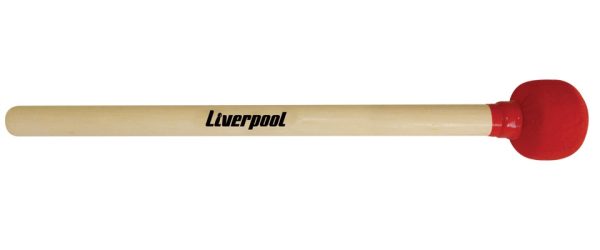 Mazo para Bombo Liverpool MC 45V Rojo Olodum