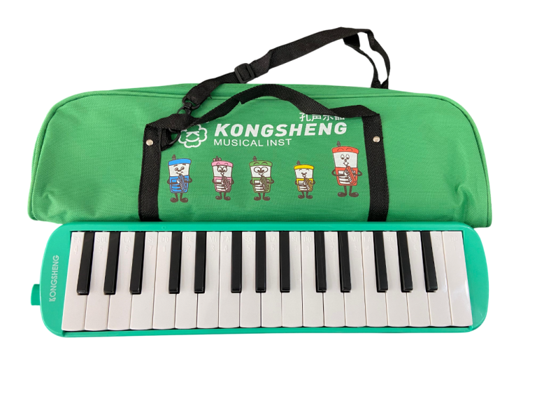 Melódica Kongsheng KS32 Verde con Funda