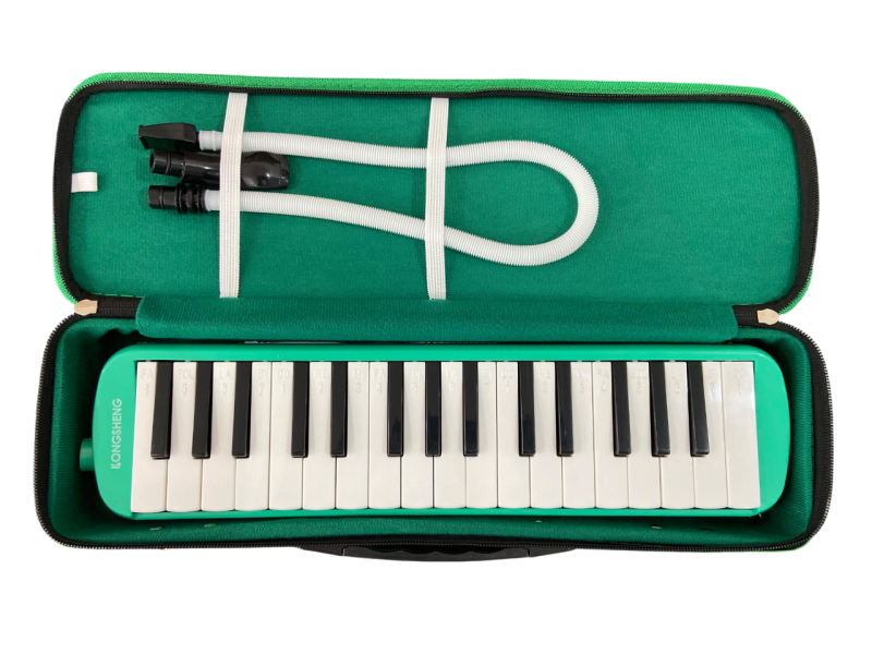 Melódica Kongsheng KS32A Verde con Case