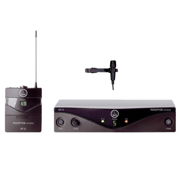 Micrófono Inalámbrico AKG WMS45 Solapero