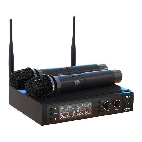 Micrófono Inalámbrico AKG WP300 Dual Vocal Doble
