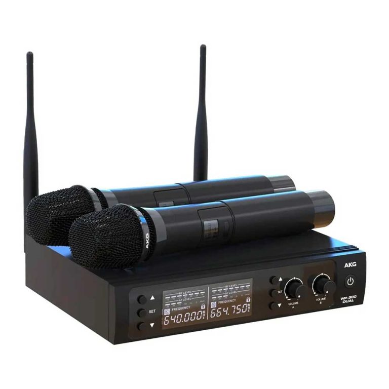 Micrófono Inalámbrico AKG WP300 Dual Vocal Doble