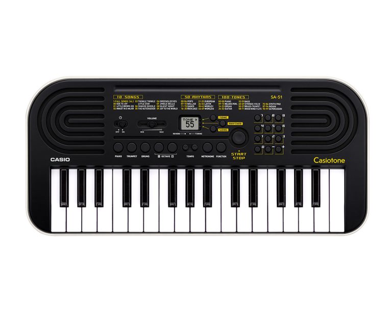 Órgano Casio SA-51 Negro