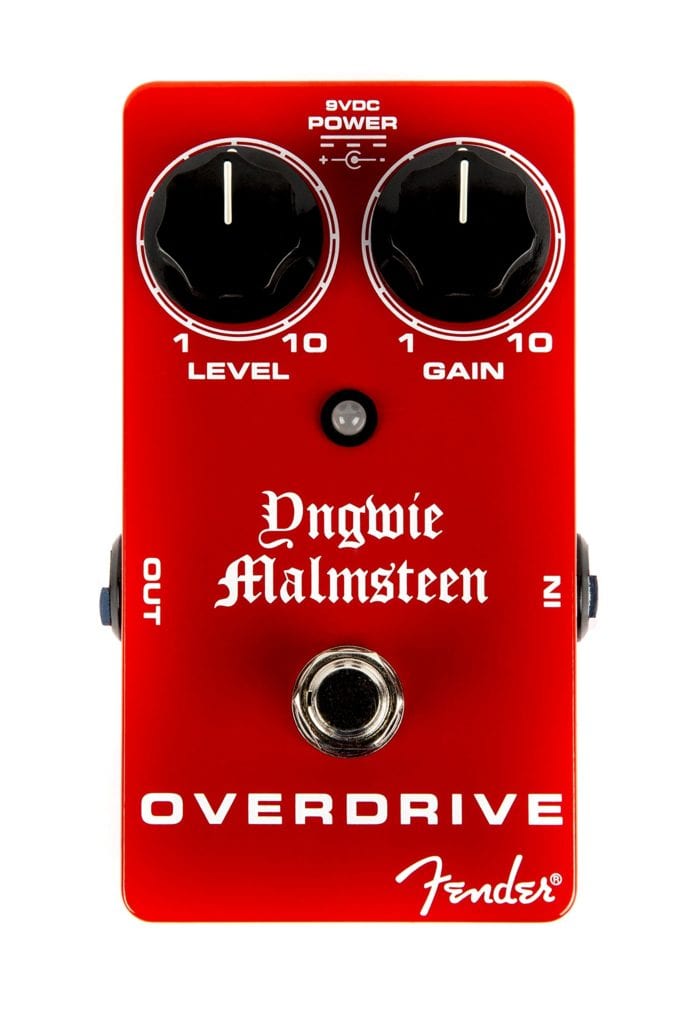Pedal Fender Overdrive Yngwie Malmsteen
