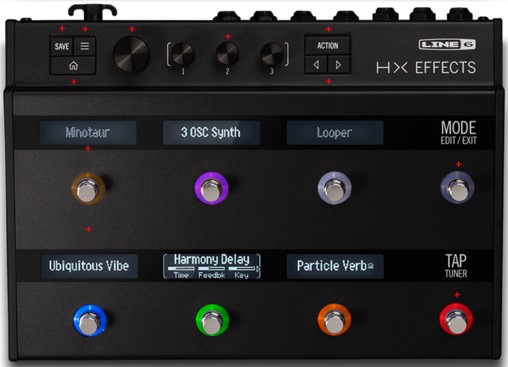 Pedal LINE6 Helix HX Effects