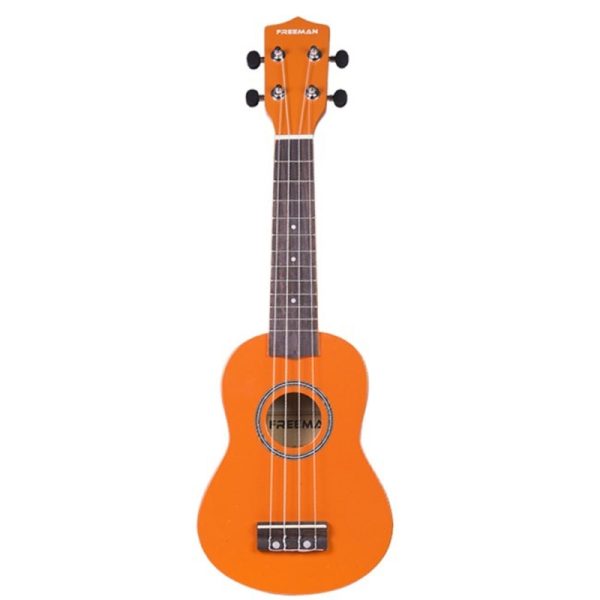 Ukelele Soprano Freeman Naranja