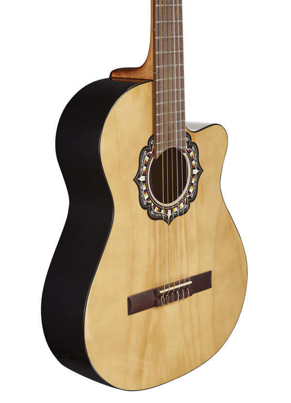 Guitarra Clásica Fonseca 39KEC Recortado