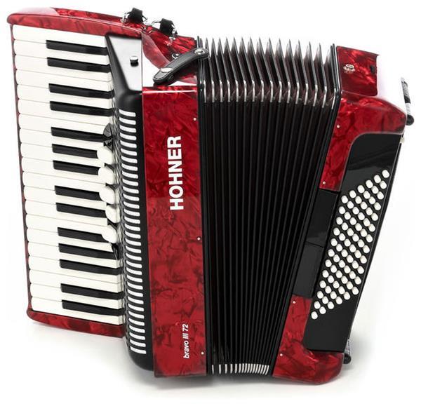 Acordeón Hohner III 72 Bajos