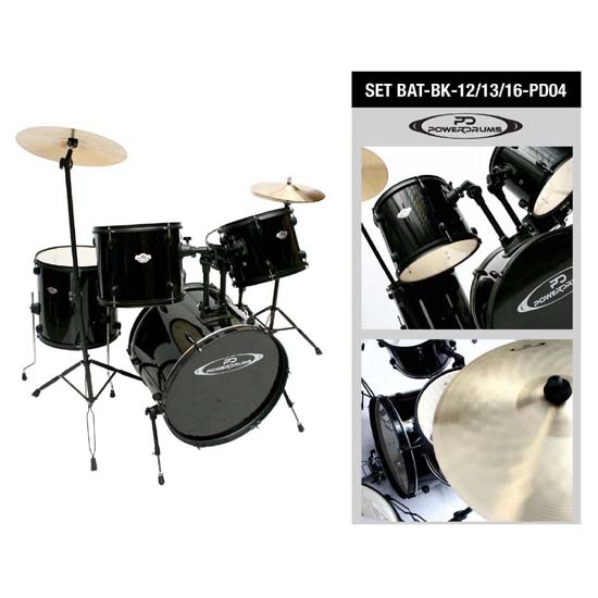 bateria-power-drums-pd-04-bk-negro-1627308838.jpg Batería Power Drums PD-04 BK Negro