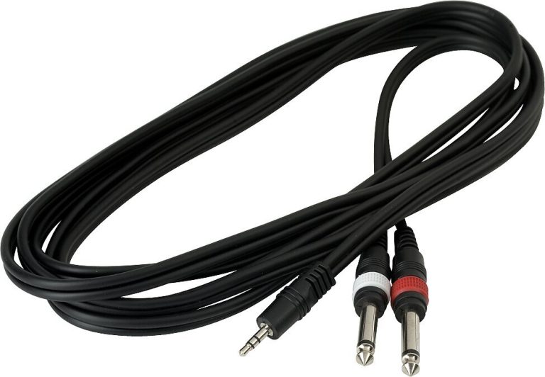 Cable 2PLUG MONO/MINI Plug Stereo 3MTS Rock RCL20914