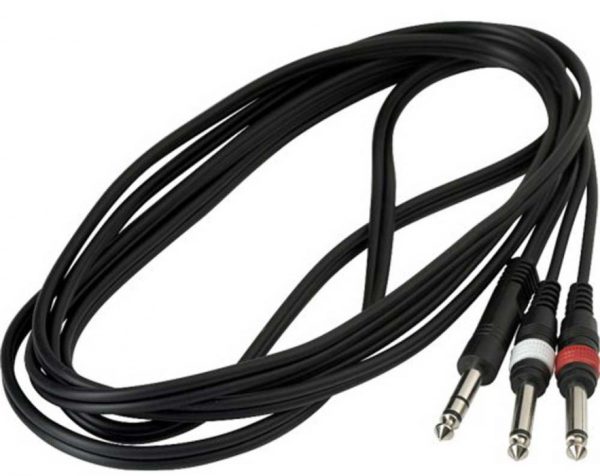 Cable 2PLUG/PLUG Stereo 3MTS Rock RCL20924