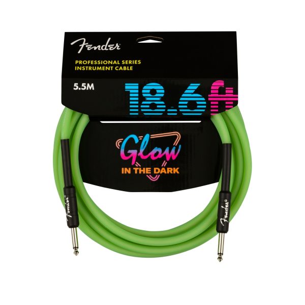Cable para Guitarra Fender Professional Series 18.6 Glow