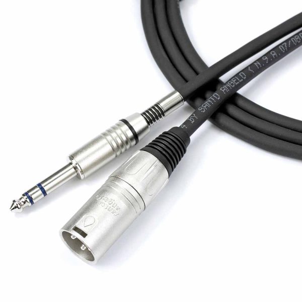 Cable Santo Angelo AC12 Canon Macho Plug Stereo 3MTS