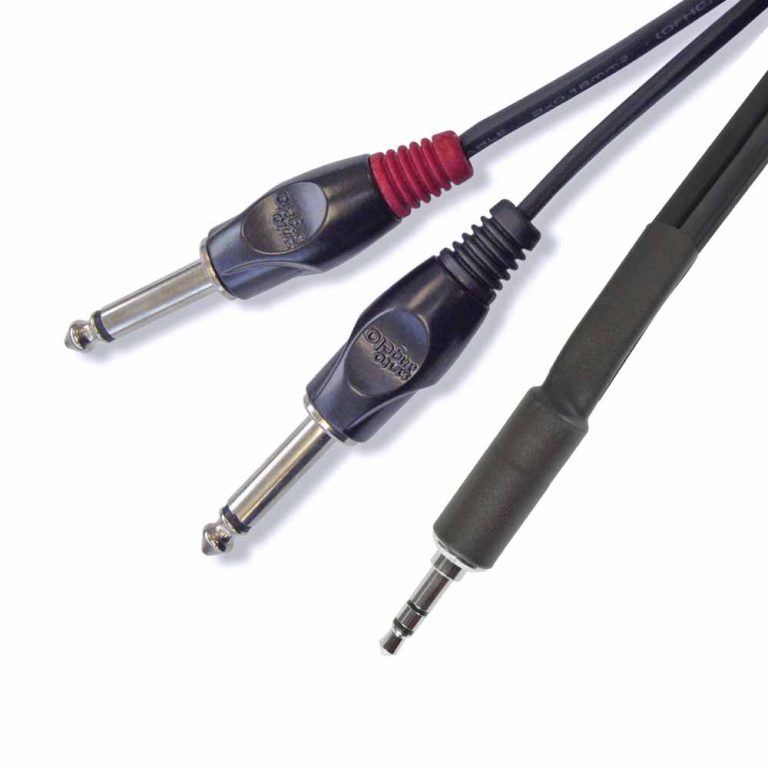 Cable Santo Angelo AC14 2PLUG Mono Mini Plug Stereo 3MTS