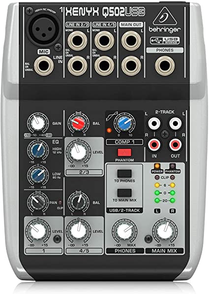 Consola Behringer Q-502USB