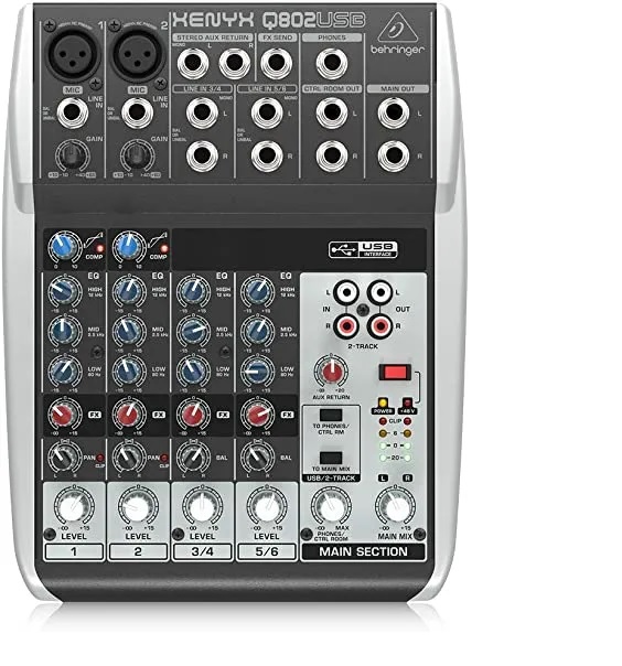 Consola Behringer Q802 USB