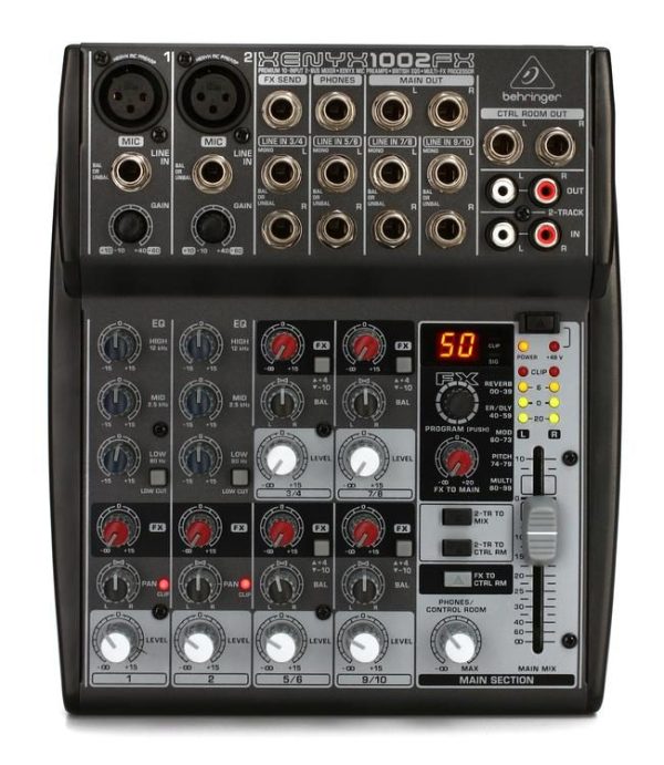 Consola Behringer Xenyx 1002FX