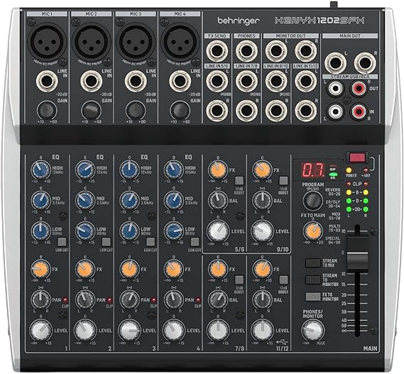 Consola Behringer Xenyx 1202SFX