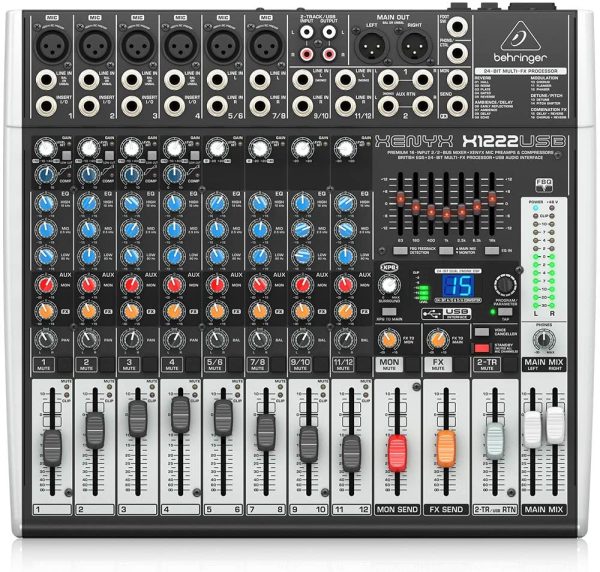Consola Behringer Xenyx 1222USB