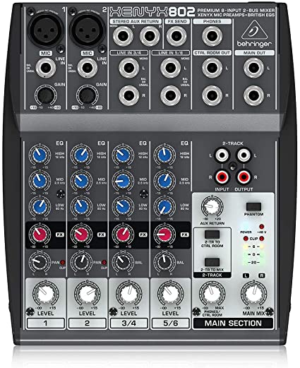 Consola Behringer Xenyx 802