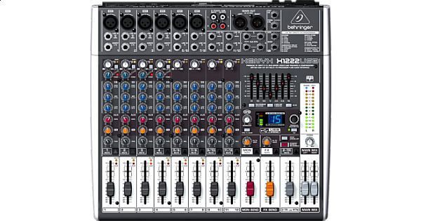 Consola Behringer Xenyx QX1222 USB