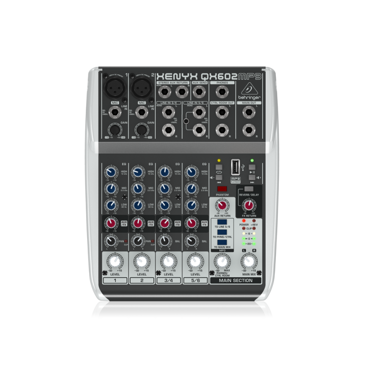 Consola Behringer Xenyx QX602MP3