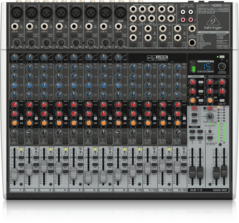 Consola Behringer Xenyx X2222 USB