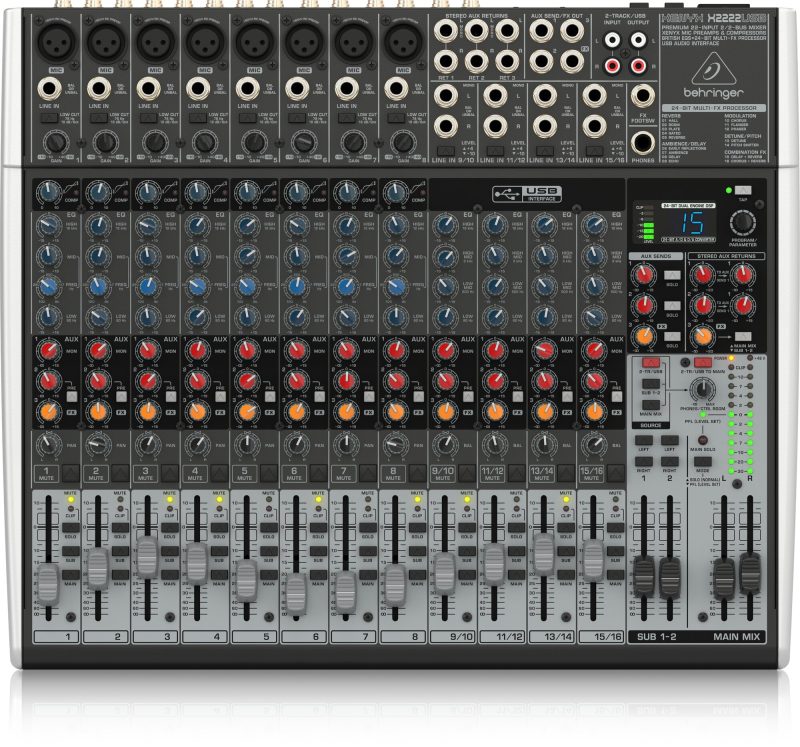 Consola Behringer Xenyx X2222 USB