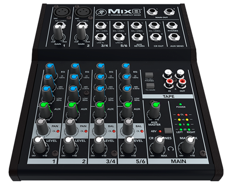 Consola Mackie MIX8