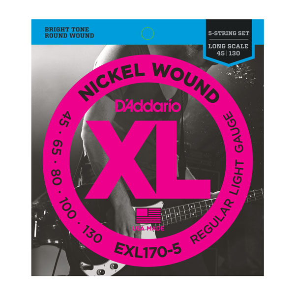 Cuerda D'Addario EXL170-5