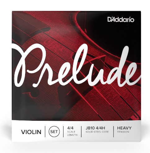 Cuerda D'Addario J810 Hard Violín Prelude