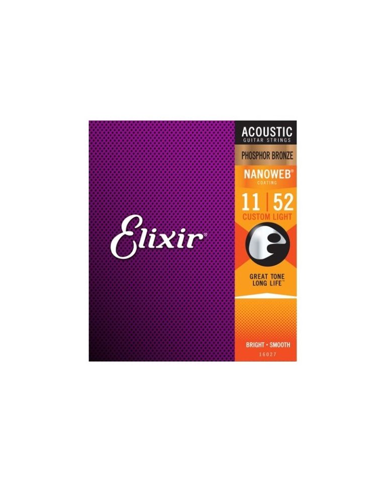 Cuerda Elixir Nanoweb Phosphor Bronze Acustic 0.11
