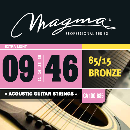 Cuerda Magma Acústica GA100B85 0.9 Bronze