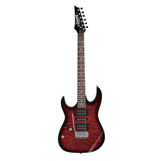Guitarra Eléctrica Ibanez GRX70QAL TBB Zurdo