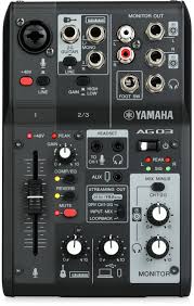 Interface Yamaha AG03