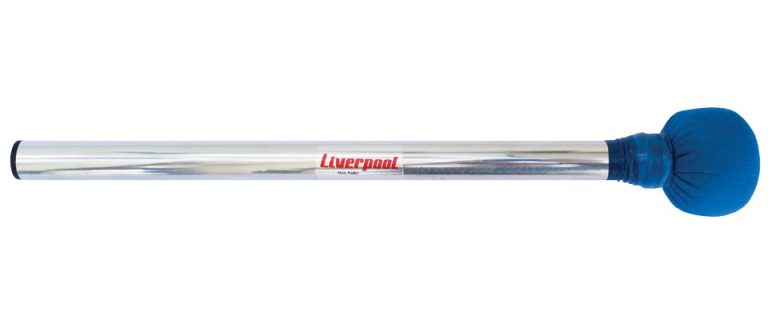 Mazo para Bombo Liverpool MC 60A Aluminio Azul Olodum