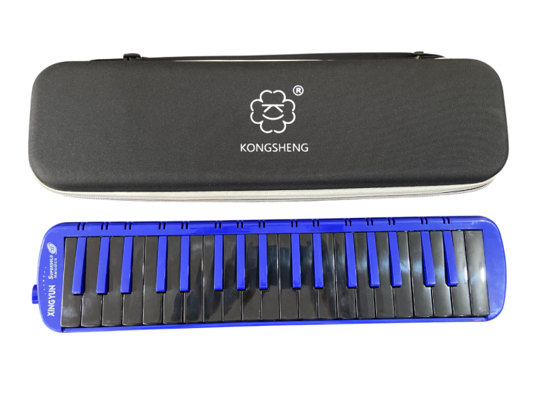 Melódica Kongsheng F37S Negro con Azul