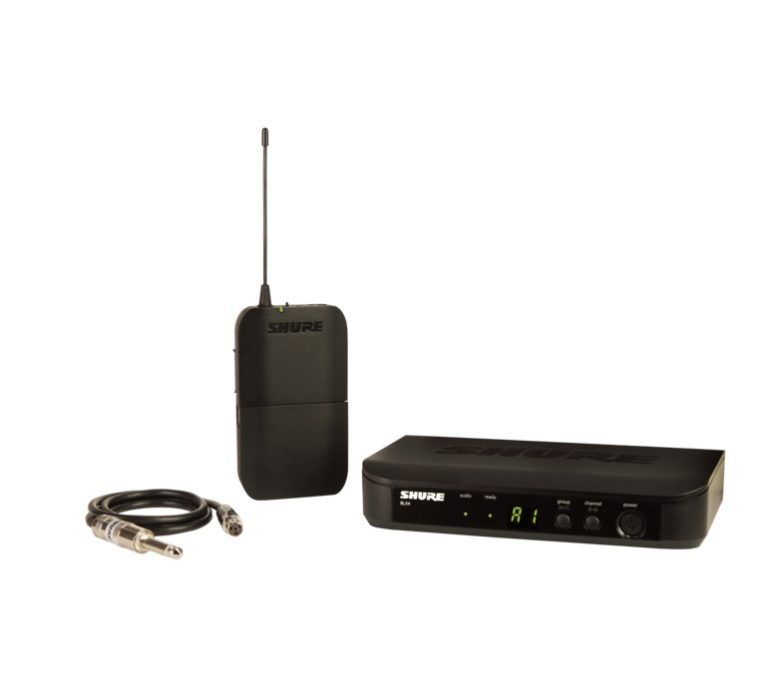 Micrófono Shure BLX14 Sistema Inalámbrico de Instrumento