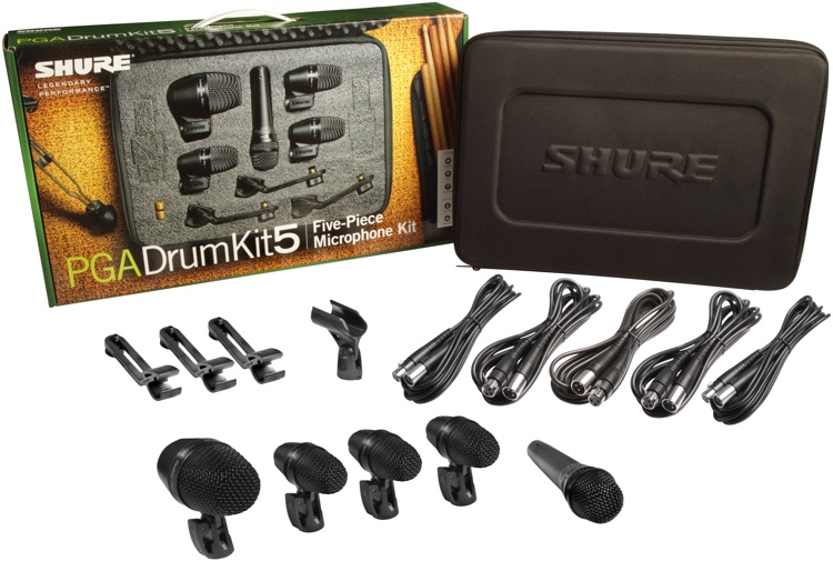 Micrófono Shure PGA Drumkit 5