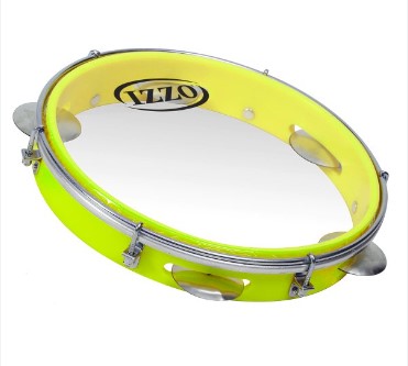 Pandeiro 10 Izzo 15878 Amarillo Neon