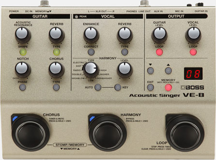 Procesador Vocal VE-8