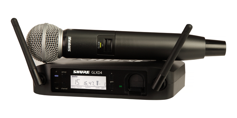 Micrófono Shure GLXD24/SM58
